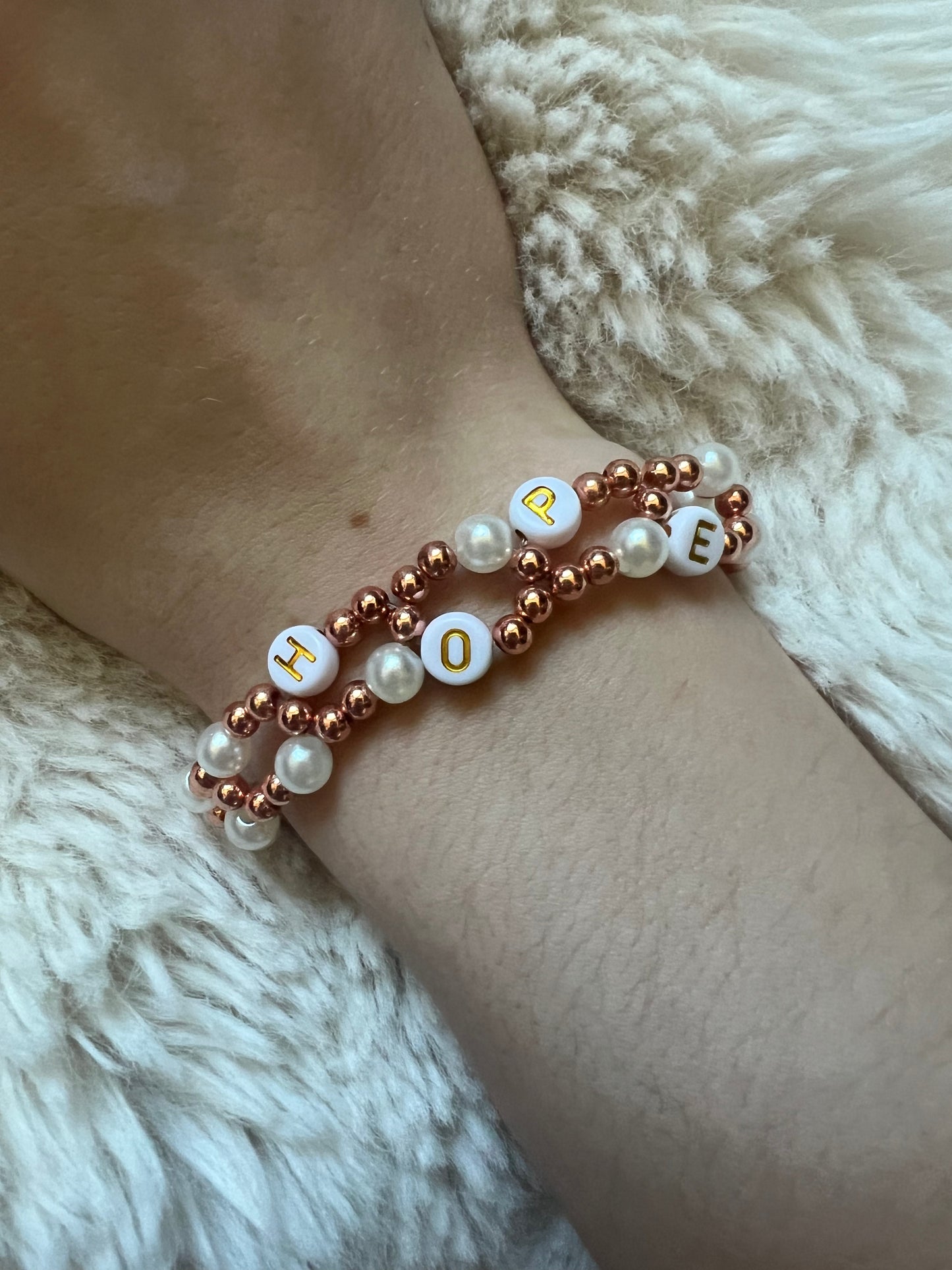 Beaded hope Bracelet
